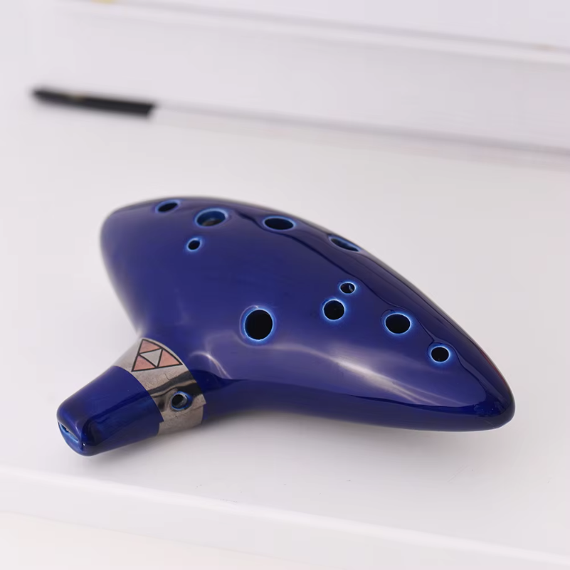 Ocarina Ceramic - 12홀 오카리나 세라믹 알토 C 베슬