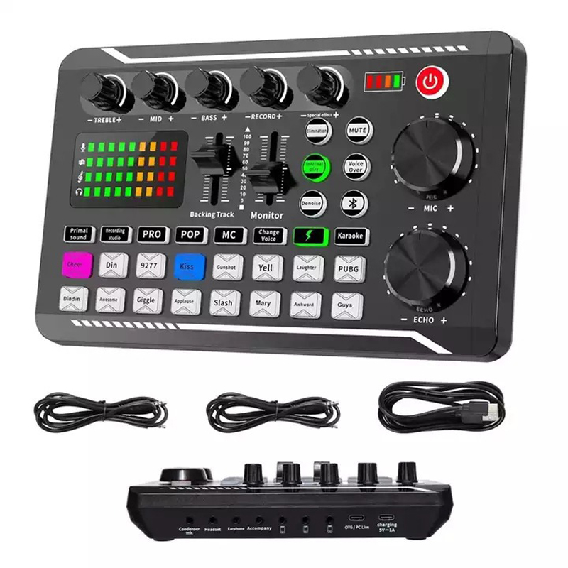 Audio Music Changer - F998 라이브 사운드 카드 오디오 튜너