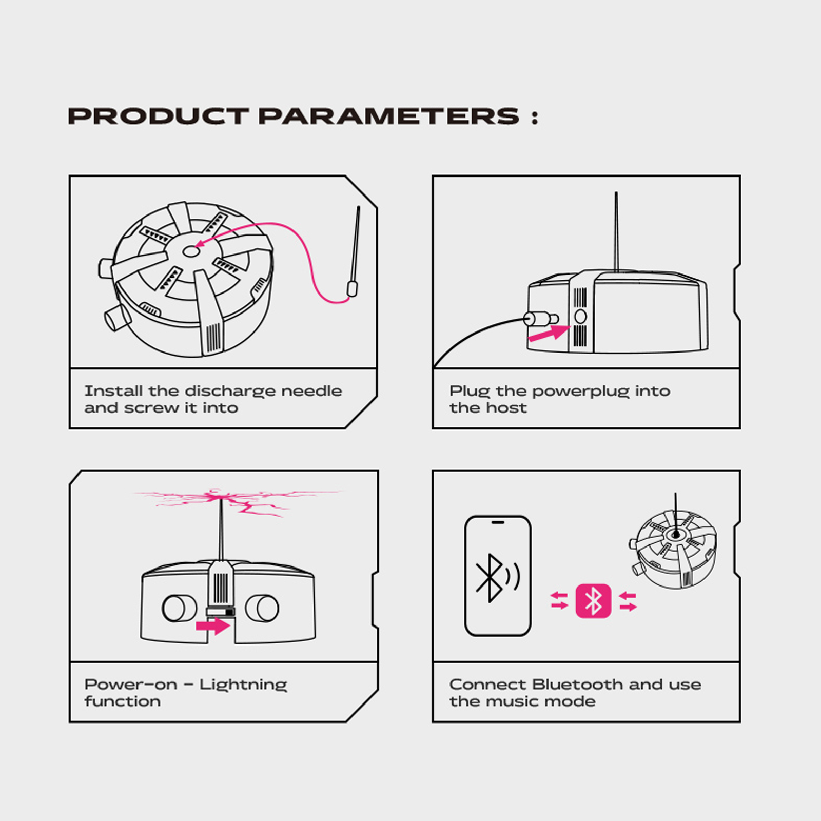 새로운 음악 테슬라 코일 블루투스/AUX 듀얼 모드 뮤 - Audio To Music Generator 리뷰 및 가격