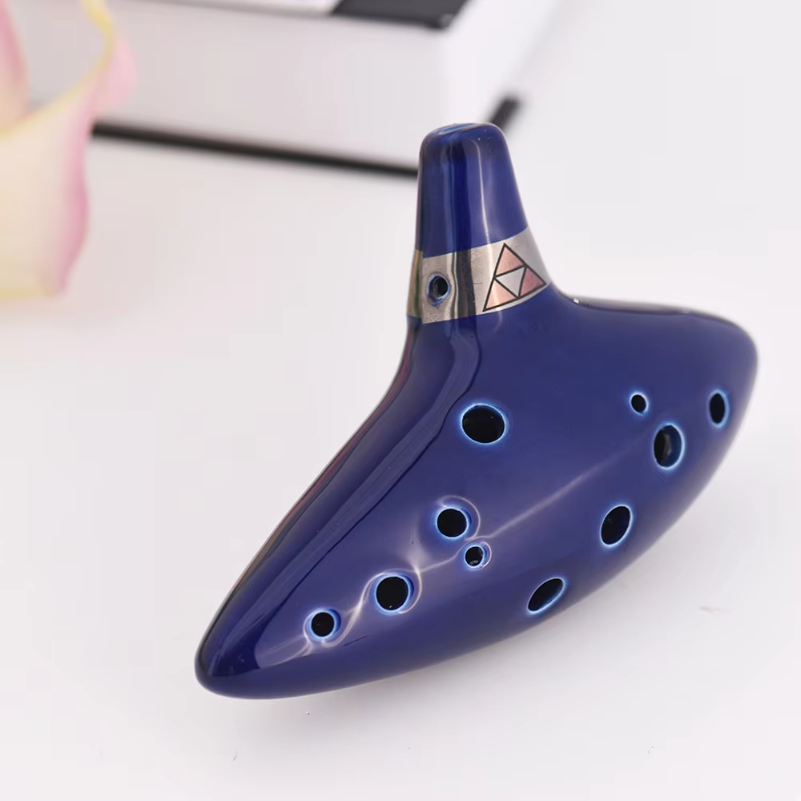 12홀 오카리나 세라믹 알토 C 베슬 플루트 관악기 ( - Ocarina Ceramic 리뷰 및 가격