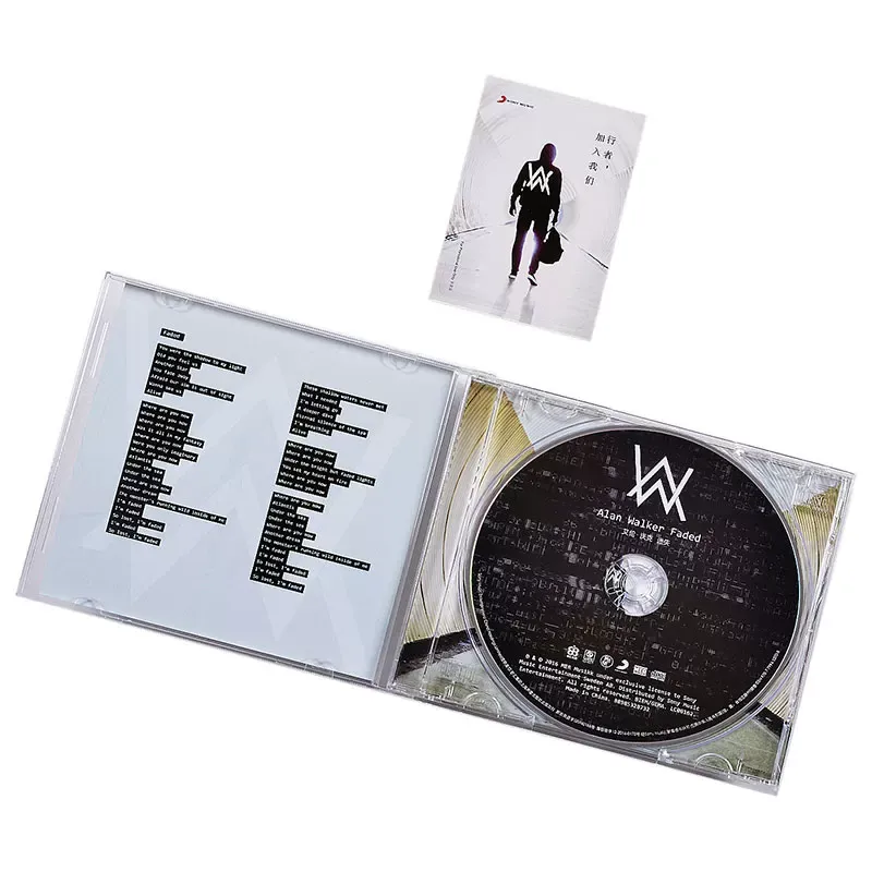앨런 워커의 Lost CD 앨범 유럽 및 미국 팝 전자 - Audio To Music 리뷰 및 가격