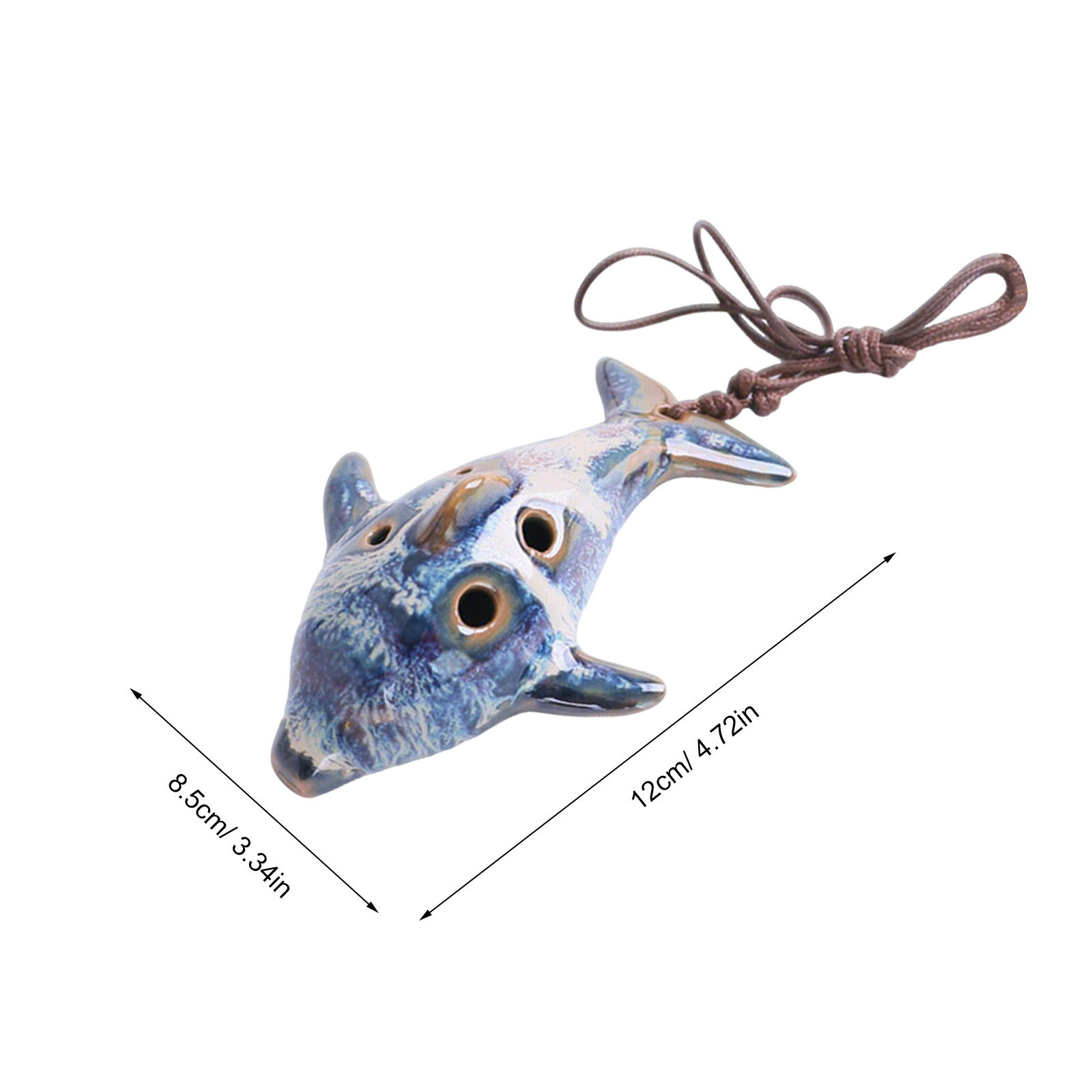 1Pcs 6 홀 세라믹 알토 C 오카리나 플루트 휴대용 - Ocarina Ceramic 리뷰 및 가격