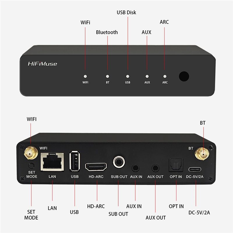 Hifimuse R20 무선 Wifi 블루투스 오디오  - Audio Music Spotify 리뷰 및 가격