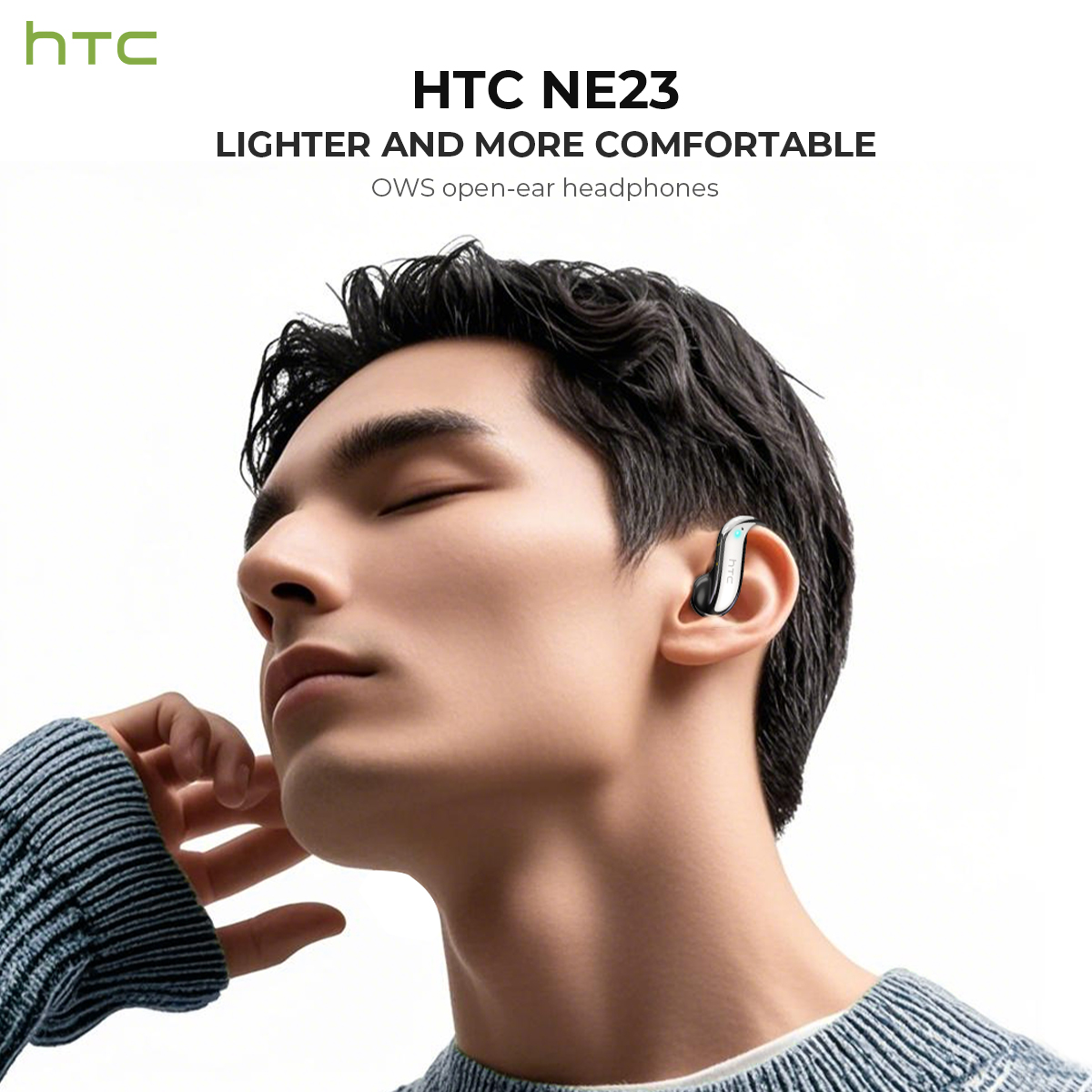 오픈 이어 블루투스 헤드폰 HTC 30시간 재생 무선  - Audio To Music 리뷰 및 가격