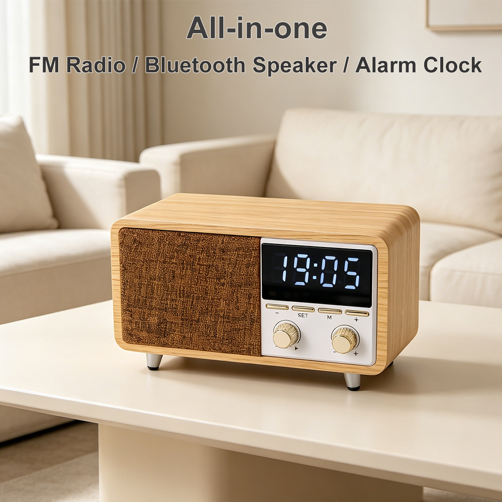 RD-X9 다기능 FM 라디오 레트로 블루투스 스피커  - Audio Music Spotify 리뷰 및 가격