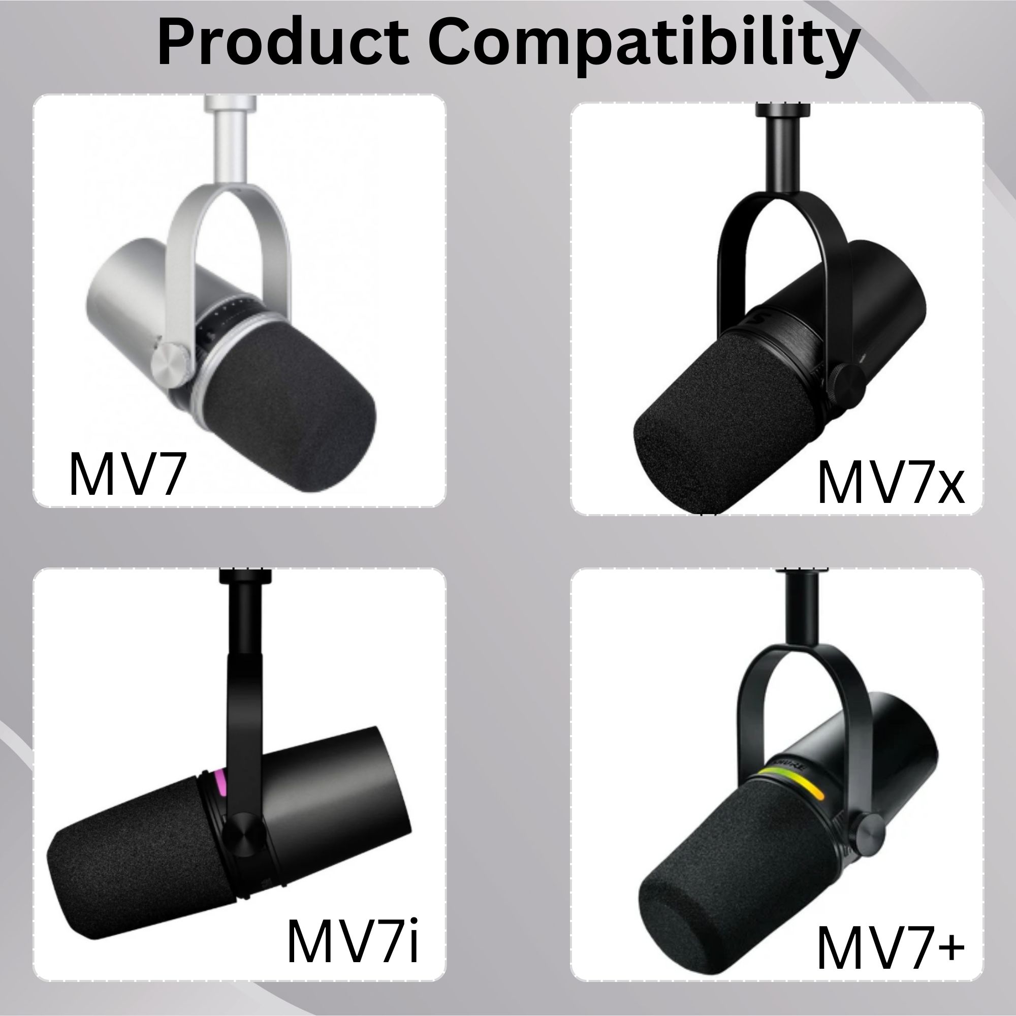 Shure MV7, MV7X, MV7i, MV7+ 마이 - Shure Mic Sm7B 리뷰 및 가격