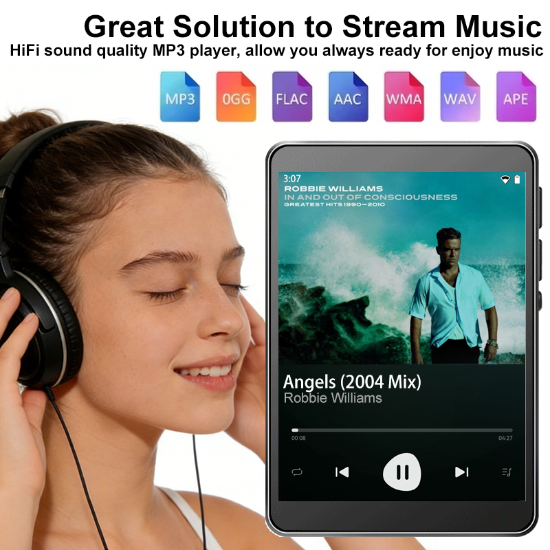 WiFi MP3 플레이어 Andriod 10 Spoti - Audio Music Mp3 Download 리뷰 및 가격